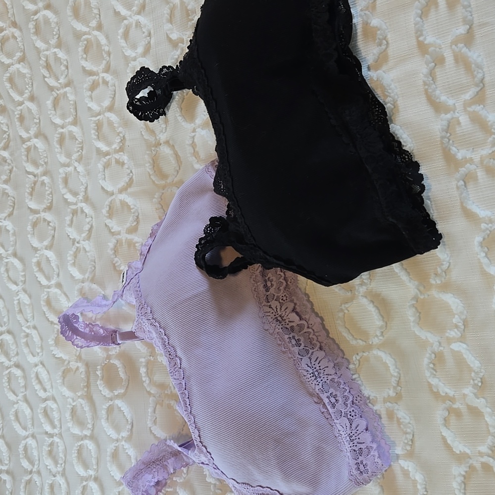 Set of 2 Pink Bras